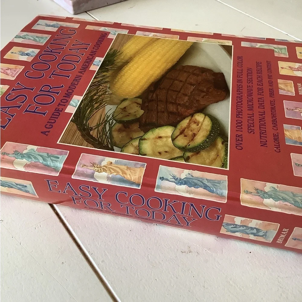 Large 601 Pages Vintage Easy Cooking For Today Cookbook 1986